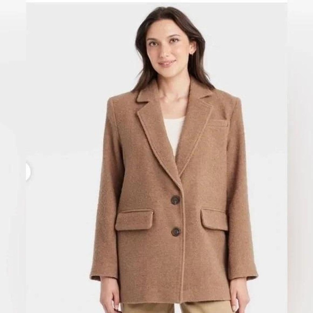 Women's Oversized Blazer – Universal Thread Tan XS – New With Tags